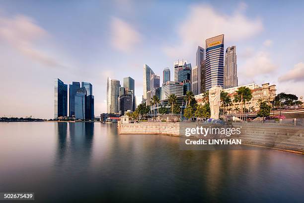 mr merlion - merlion stock pictures, royalty-free photos & images