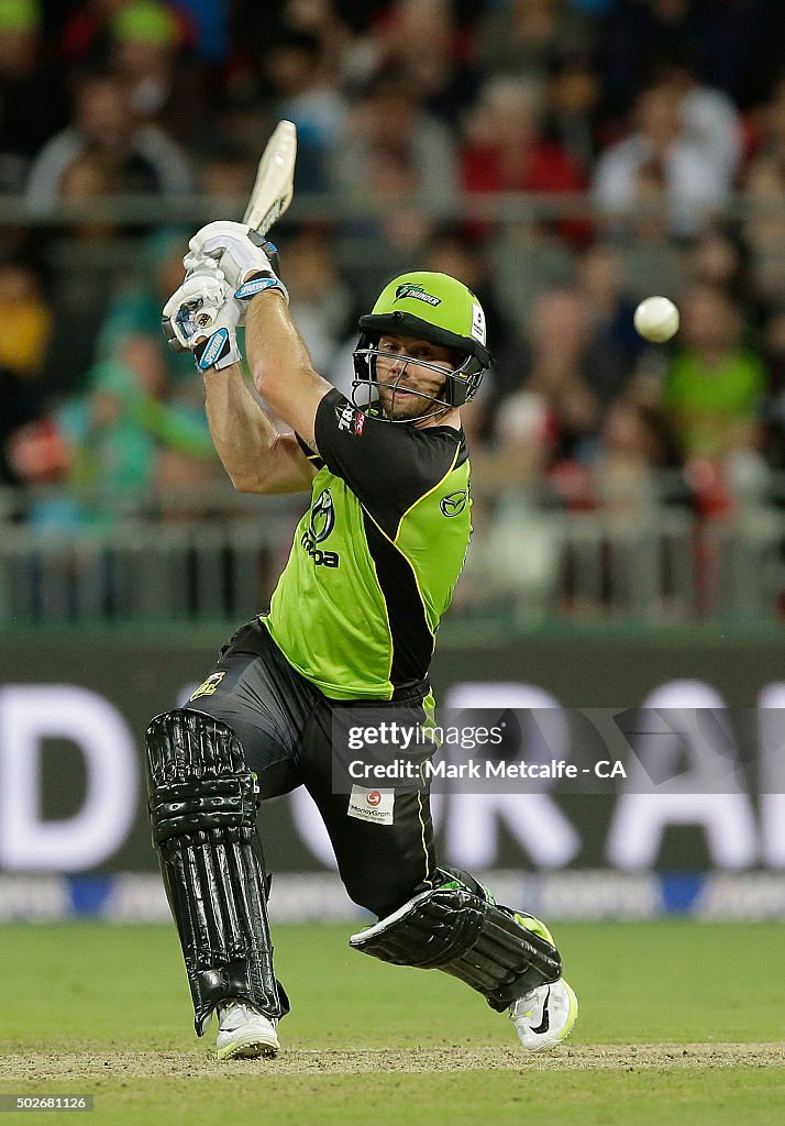 Big Bash League - Sydney Thunder v Adelaide Strikers