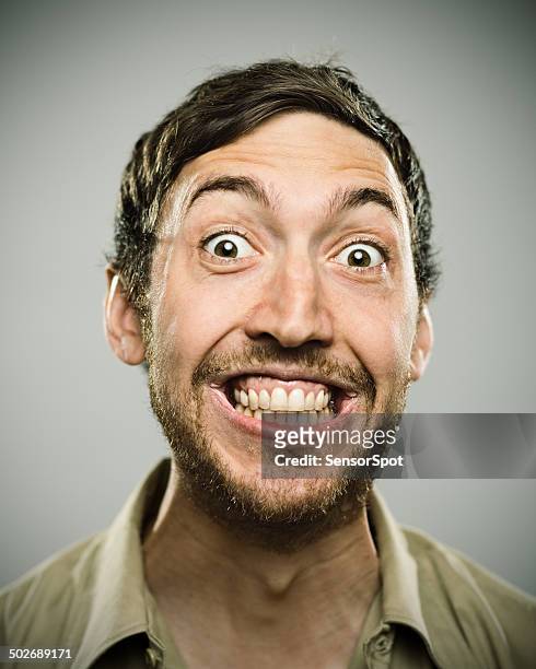 big smile. - toothy smile stock pictures, royalty-free photos & images