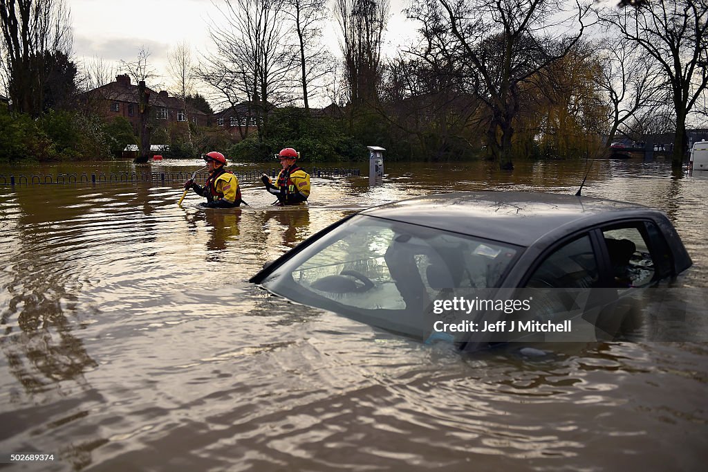 Severe Flooding Affects Northern England