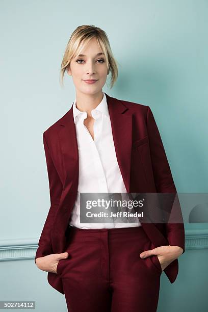 Actress Caitlin Fitzgerald is photographed for TV Guide Magazine on January 17, 2015 in Pasadena, California.