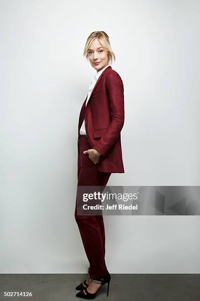 Actress Caitlin Fitzgerald is photographed for TV Guide Magazine on January 17, 2015 in Pasadena, California.