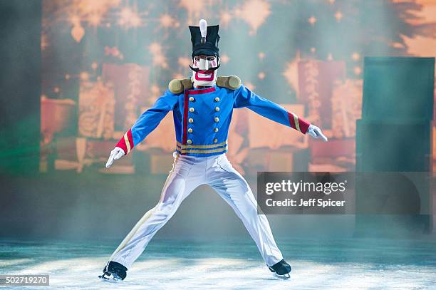 Vladislav Lysoi of The Imperial Ice Stars at Royal Albert Hall on December 28, 2015 in London, England.