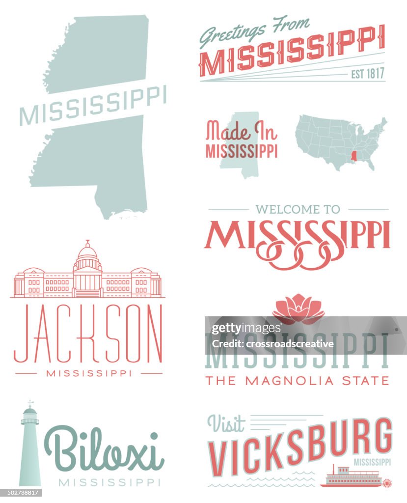 Mississippi Typography