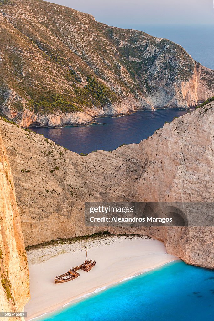 Navagio beach