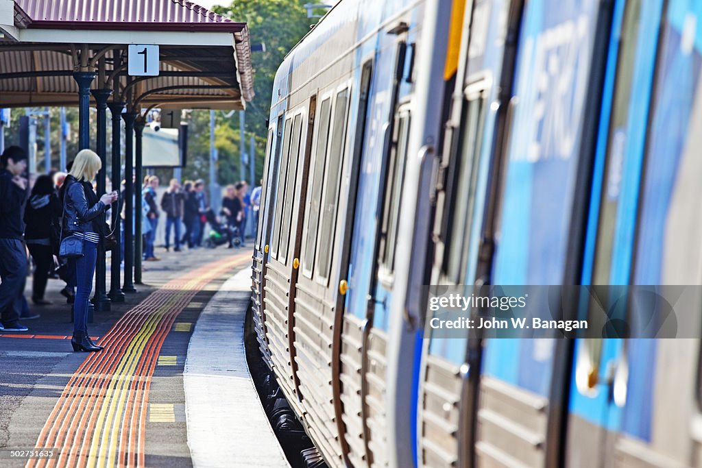 Yarraville railway station, Melbourne