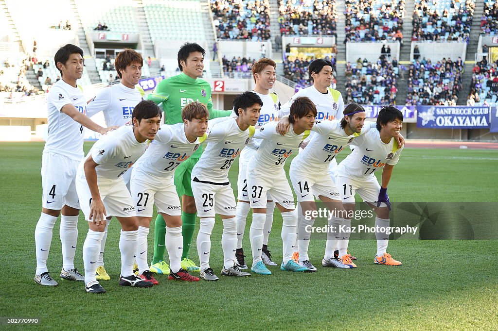 The 95th Emperor's Cup Semi-Final Gamba Osaka v Sanfrecce Hiroshima