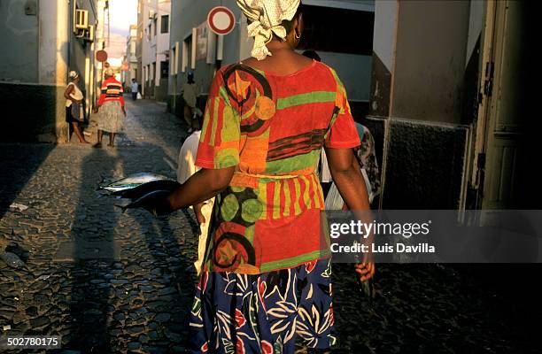 mindelo, san vicente island - cape verde stock pictures, royalty-free photos & images