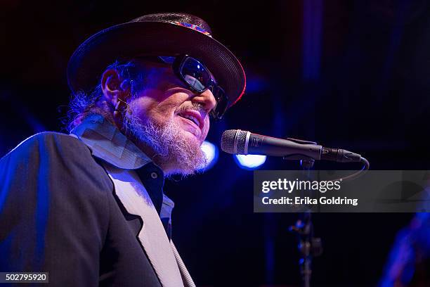 Mac Rebennack, better known as Dr. John, performs at Tipitina's on December 28, 2015 in New Orleans, Louisiana.