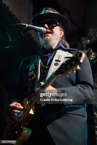 Mac Rebennack, better known as Dr. John, performs at Tipitina's on December 28, 2015 in New Orleans, Louisiana.