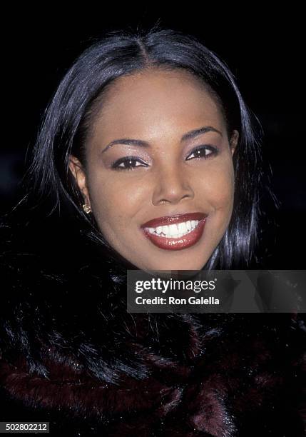 Kellie Shanygne Williams attends the premiere of "Next Friday" on January 11, 2000 at the Cinerama Dome Theater in Hollywood, California.