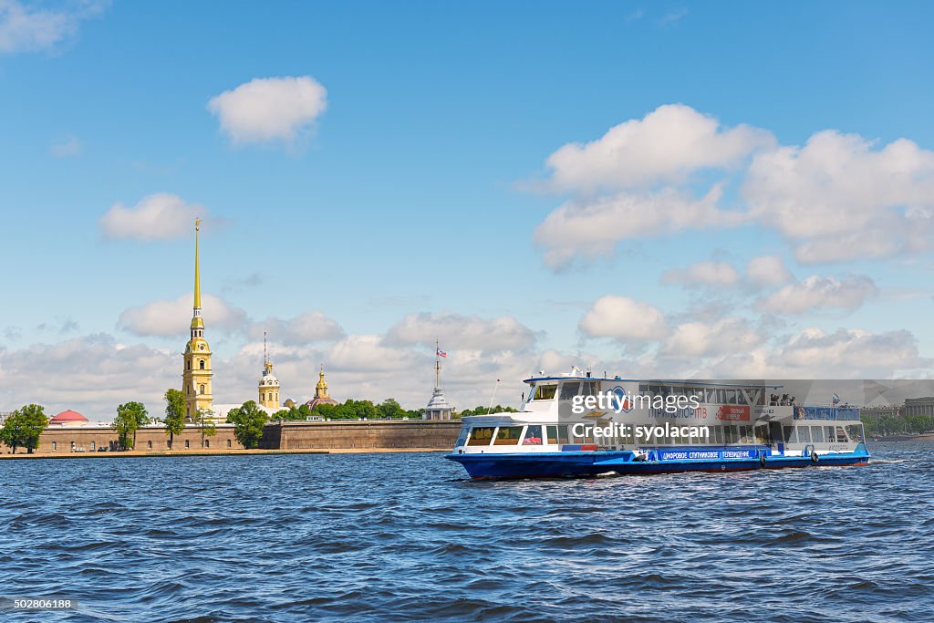 Peter and Paul Fortress from neva river