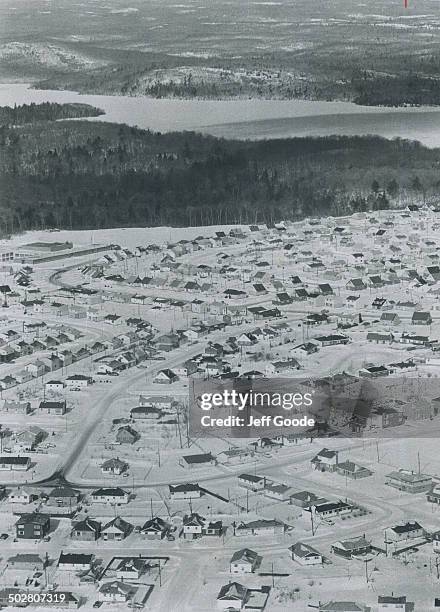 Elliot Lake; a town of 8;000 mid-way between Sudbury and Sault Ste. Marie; mushroomed in the uranium-hungry 1950s. It slumped during the early 1960s;...