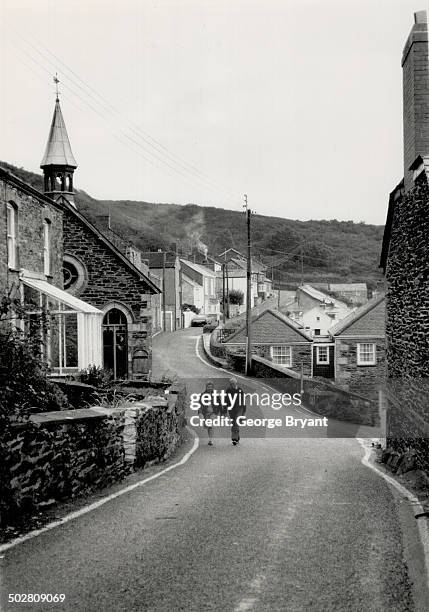 The quiet streets of Portloe offer retreat from a busy world.