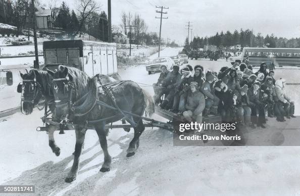 Sleigh Ride Carnival Ride All the aboard for the winter carnival; Sleigh rides; powered by ...