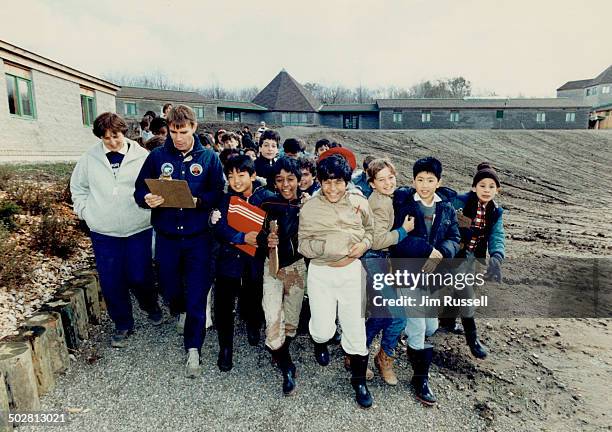 Grand opening: The $2.5 million Mono Cliffs Centre was inaugurated recently with the enthusiastic help of the Grade 6 class from Cherokee Public...