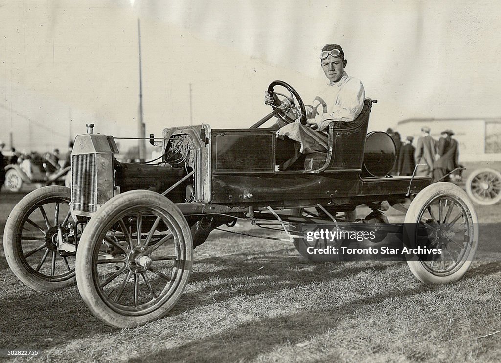 This is no not shot or jalopy; when it shimmied around the CNE racetrack in 1916; its speedometer wa