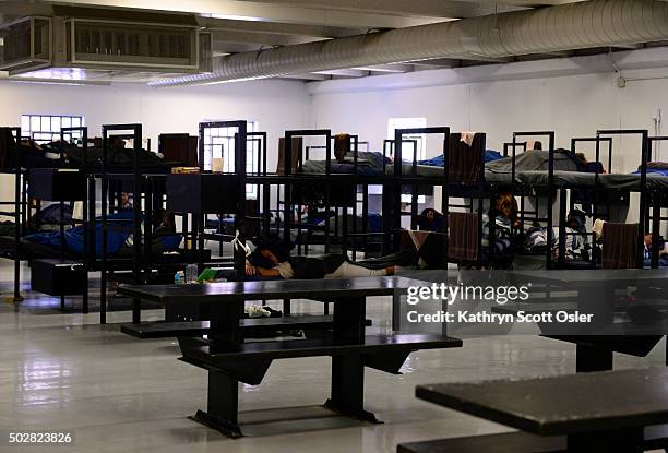 Inside Inmate Bunk 131 Building Bunk Beds Stock Photos, High-Res Pictures, and Images ...