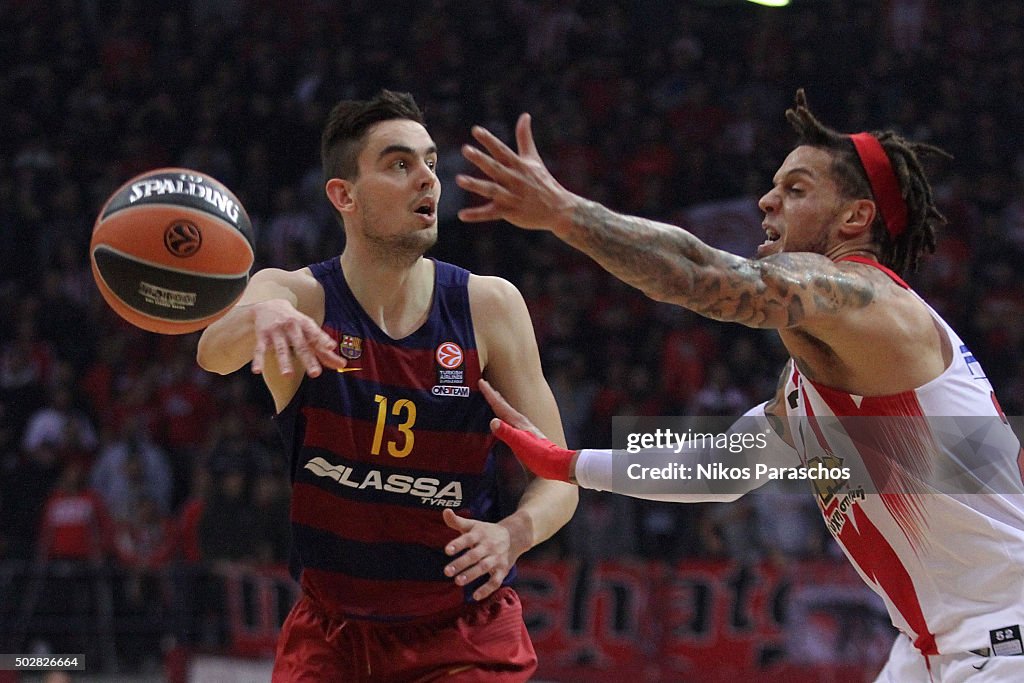 Olympiacos Piraeus v FC Barcelona Lassa - Turkish Airlines Euroleague