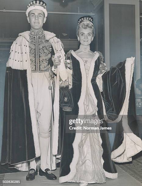 Peeress Robe Coronation Train Photos and Premium High Res Pictures - Getty Images