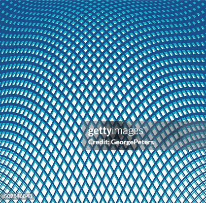 Colored Wavy Grid Halftone Pattern Background Colored Wavy Grid Halftone Pattern Background
