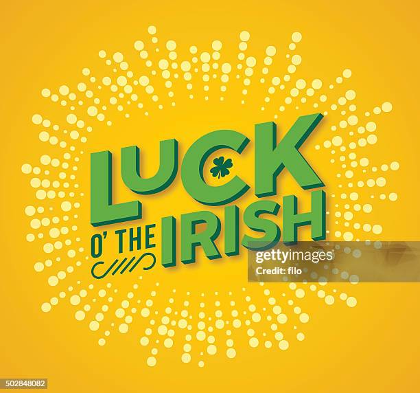ilustraciones, imágenes clip art, dibujos animados e iconos de stock de suerte o'los irlandeses - blessing