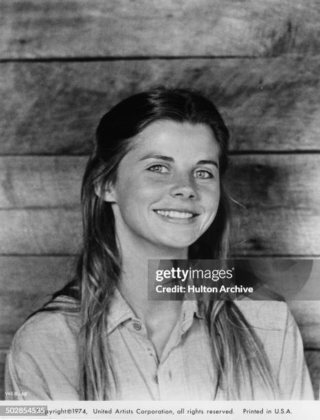 Jan Smithers poses for the United Artist movie "Where the Lilies Bloom" circa 1974.