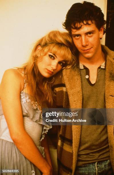 Loene Carmen and Ben Mendelsohn pose for the movie"The Year My Voice Broke" circa 1987.