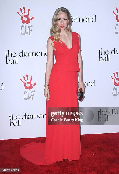 Trainer Astrid Swan attends the Rihanna And The Clara Lionel Foundation 2nd Annual Diamond Ball at The Barker Hanger on December 10, 2015 in Santa...