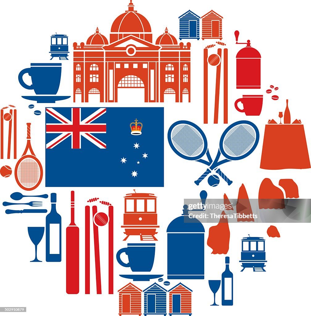 Melbourne Icon Set