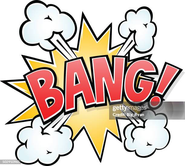 bang! - bang stock illustrations