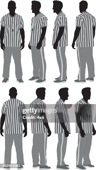 Referee Pattern Male Referee High-Res Vector Graphic - Getty Images