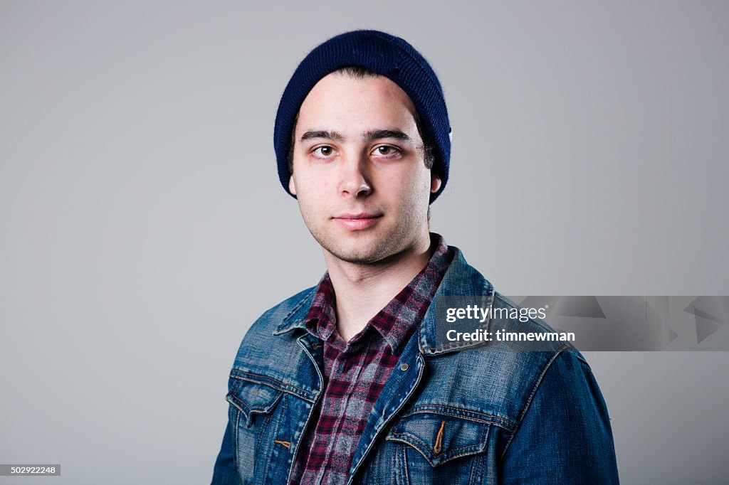 Real Man Clean Studio Portrait