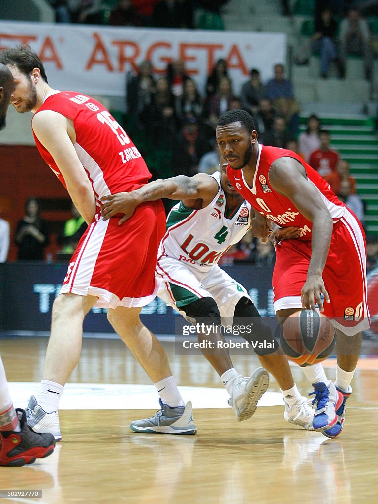 Cedevita Zagreb v Lokomotiv Kuban Krasnodar - Turkish Airlines Euroleague