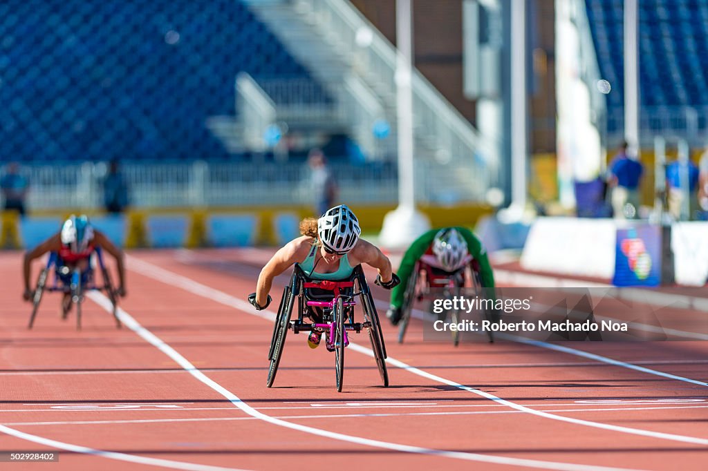 Athletics in Toronto 2015 Parapan Am Games: Jessica Lewis...