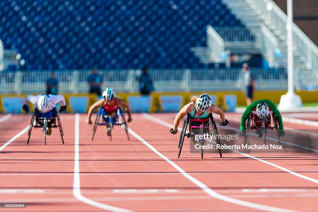 Athletics in Toronto 2015 Parapan Am Games: Jessica Lewis...