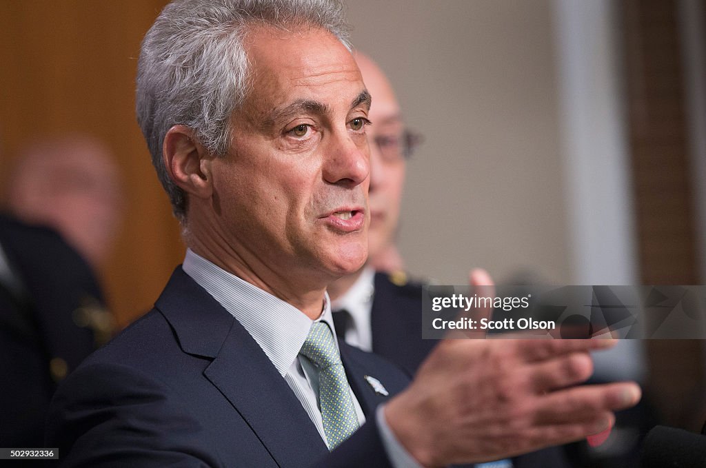 Rahm Emanuel Addresses Shootings, Announces Overhaul In Police Training