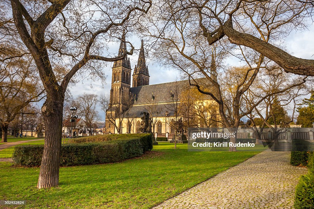 Saint Peter and Paul Cathedral in Vysehrad, Prague