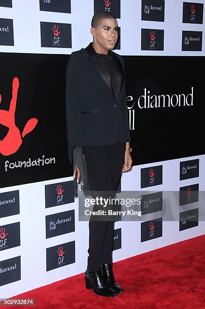 Johnson attends the Rihanna And The Clara Lionel Foundation 2nd Annual Diamond Ball at The Barker Hanger on December 10, 2015 in Santa Monica,...