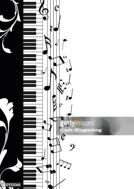 musical note - chord stock illustrations