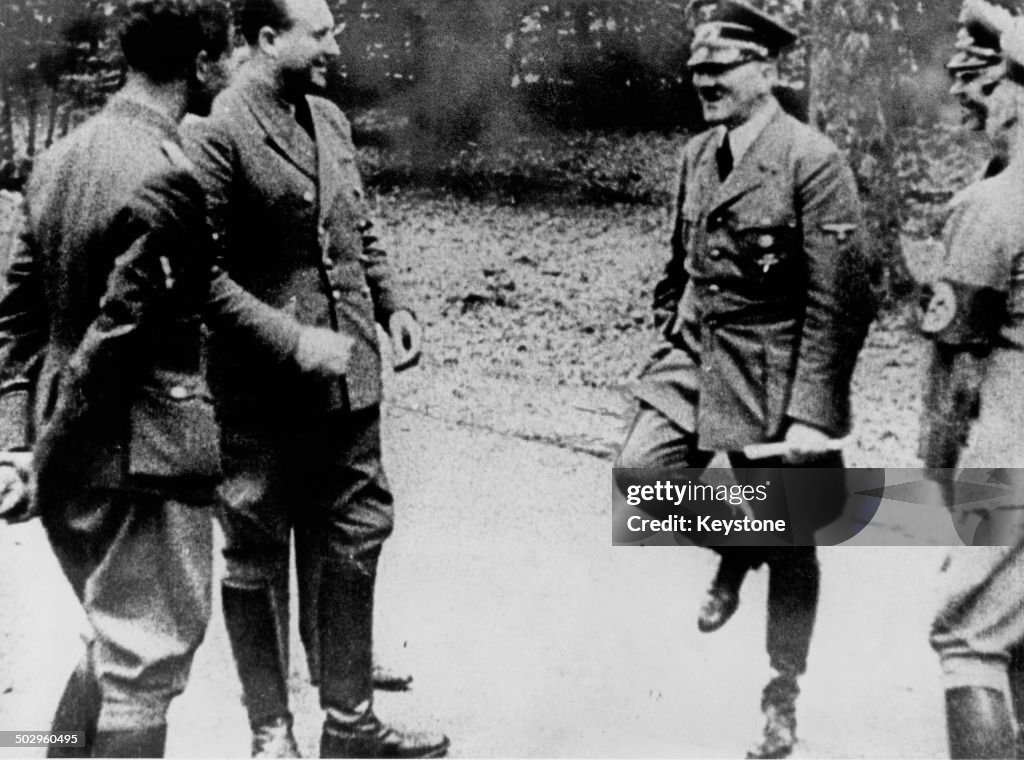 Hitler At Compiègne
