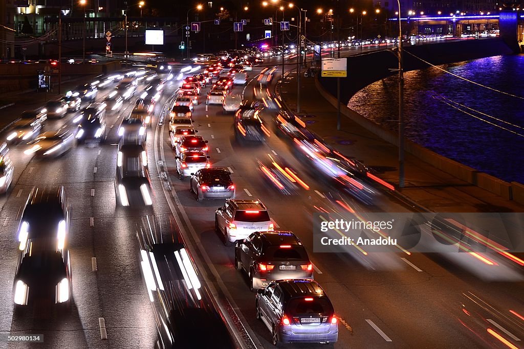 Traffic in Moscow