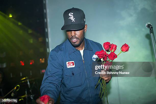 Luke James performs at S.O.B.'s on December 30 in New York City.