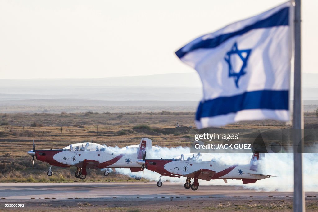 ISRAEL-MILITARY-AIR FORCE-GRADUATION