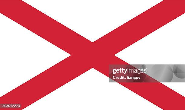 flagge von northern ireland - northern ireland stock-grafiken, -clipart, -cartoons und -symbole