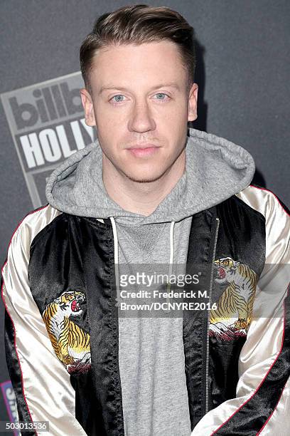 Rapper Macklemore attends Dick Clark's New Year's Rockin' Eve with Ryan Seacrest 2016 on December 31, 2015 in Los Angeles, CA.