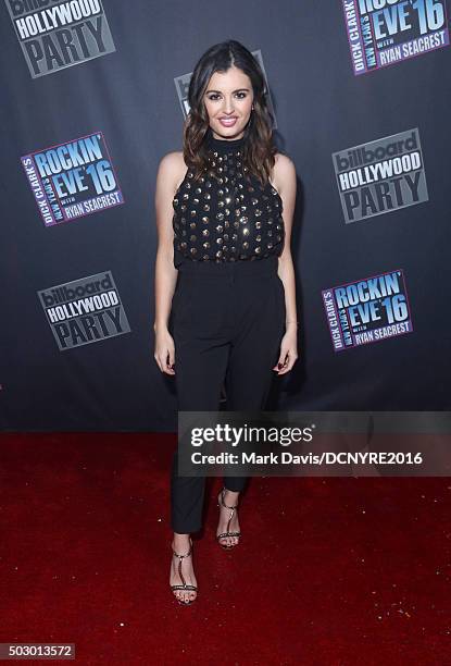 Singer Alessia Cara attends Dick Clark's New Year's Rockin' Eve with Ryan Seacrest 2016 on December 31, 2015 in Los Angeles, CA.