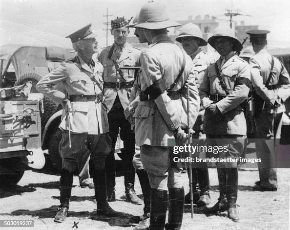 The High Commissioner for Palästine Sir Arthur Grenfell Wauchope in ...