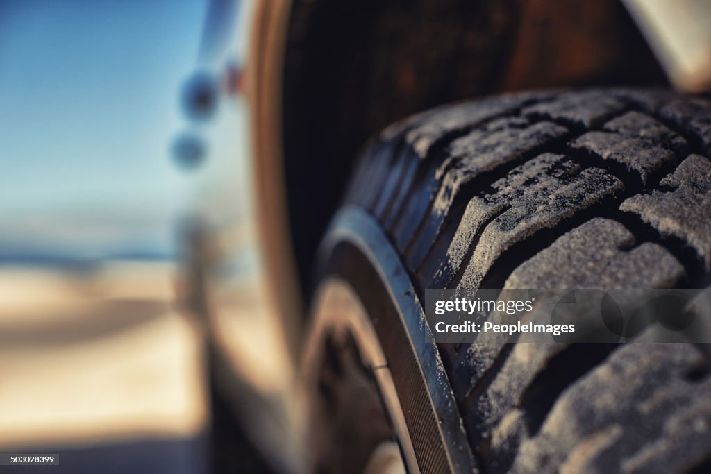 These tyres eat up any terrain