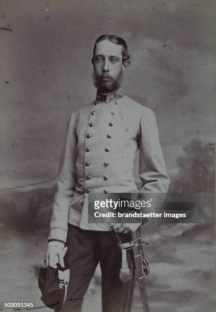 Archduke Ludwig Viktor of Austria youngest brother of Emperor Franz Joseph I. About 1868. Photograph by Adèle. Vienna [Prater Strasse 18 Hotel de...